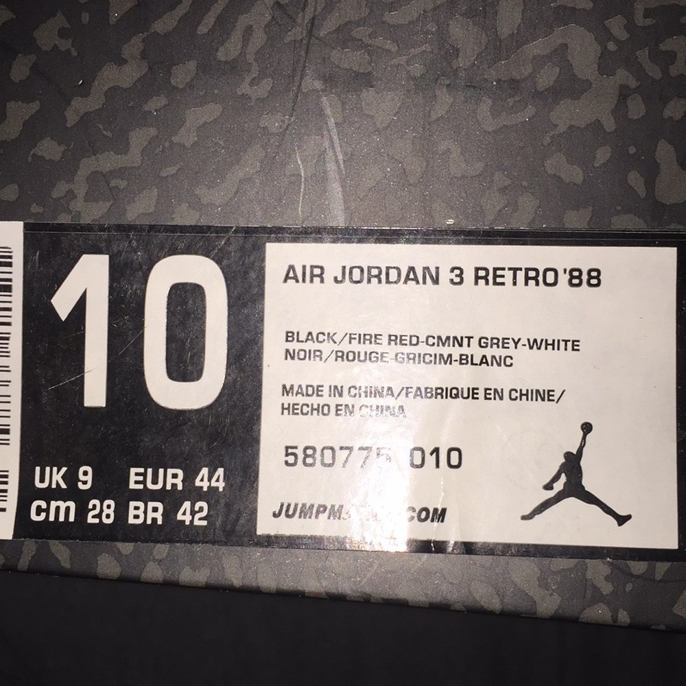 Air Jordan 3 Retro’88 - Picture 3 of 4
